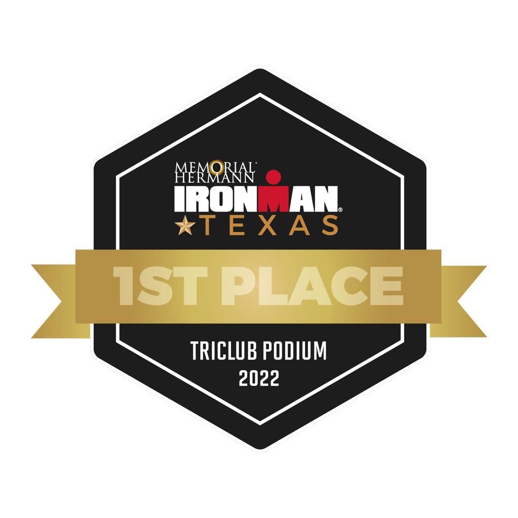 IRONMAN Texas - 1st Place