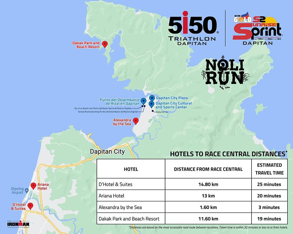 Race Central Map