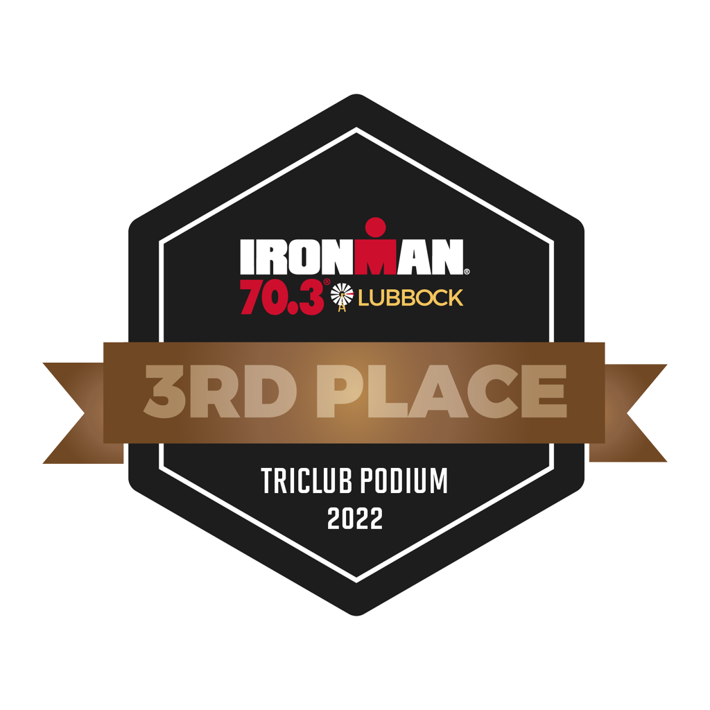 70.3 Lubbock - 3rd Place