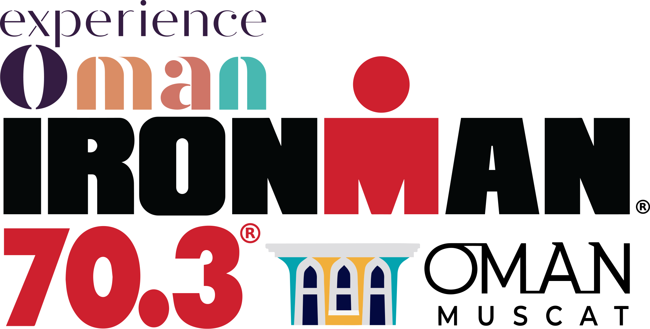 Official IRONMAN 70.3 Oman race logo
