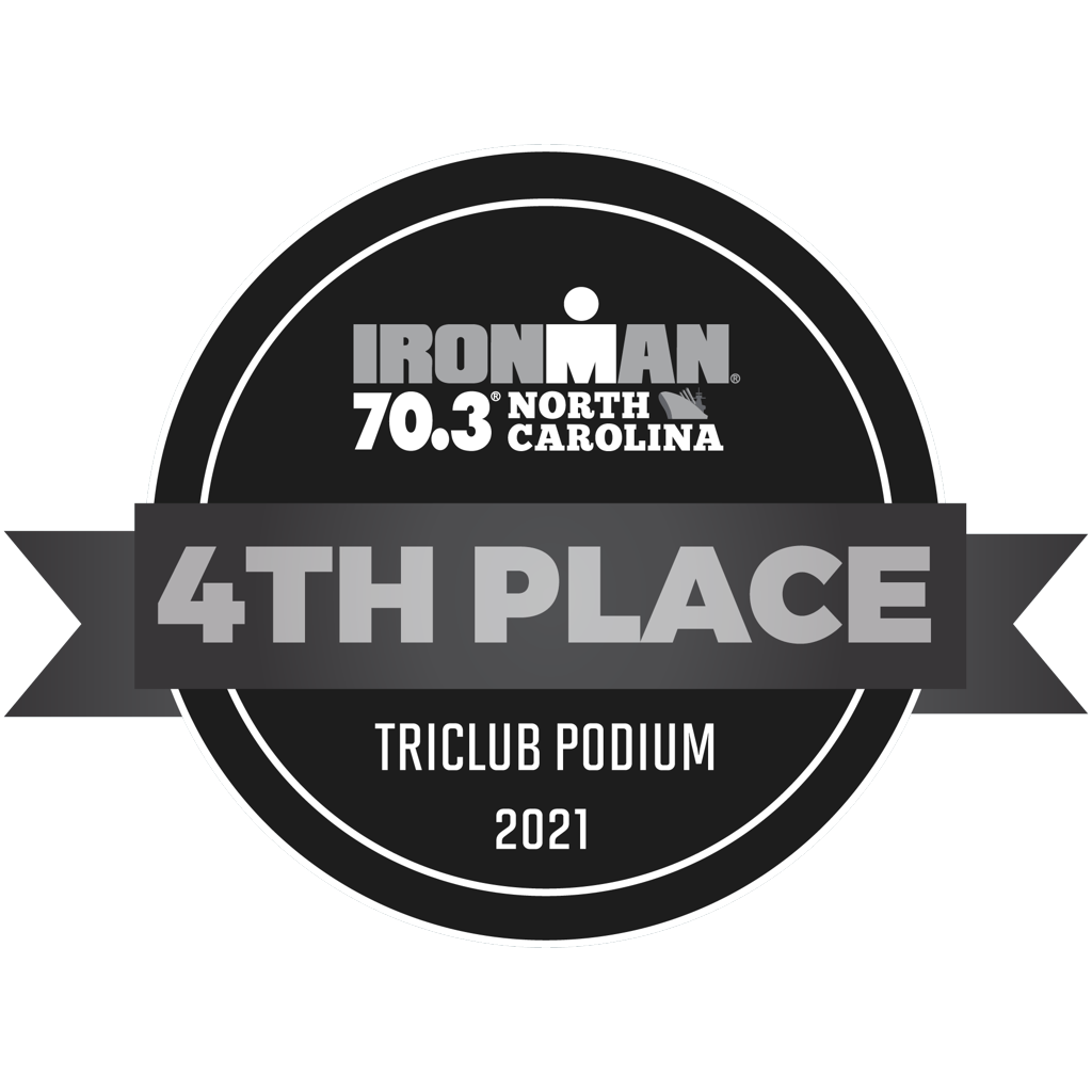 IRONMAN 70.3 North Carolina - TriClub Podium 4