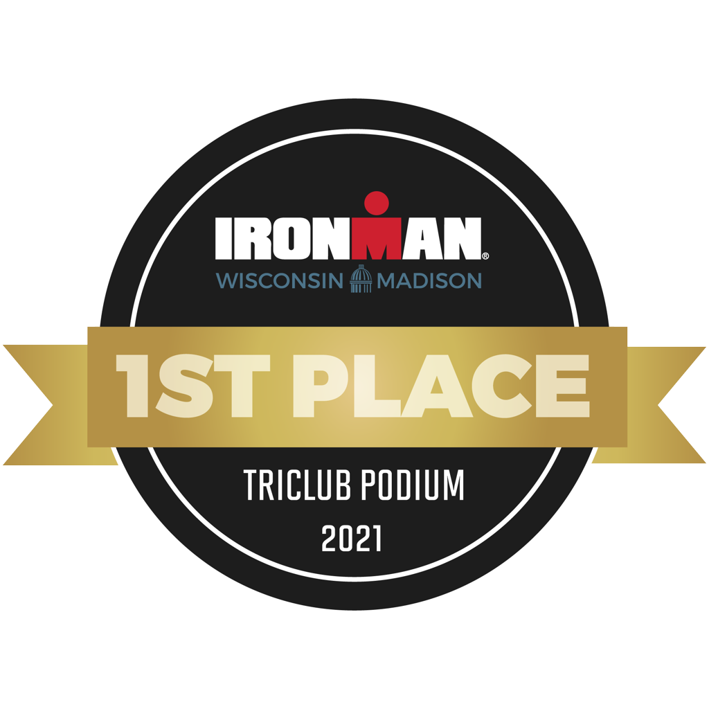 IRONMAN Wisconsin - TriClub Podium Award 1st