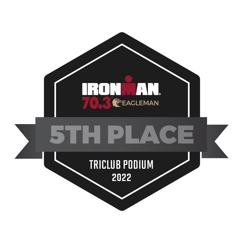 70.3 Eagleman - 5th Place