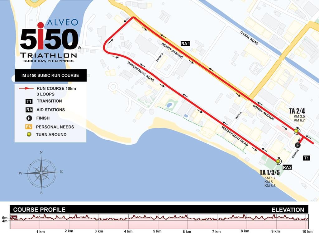 Run Course Map 5150