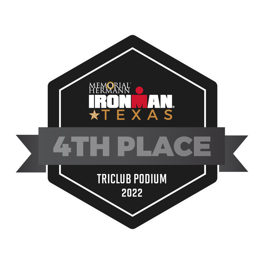 IRONMAN Texas - 4th Place