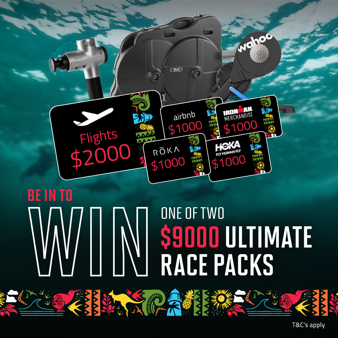Be in to win one of two $9000 ultimate race pack