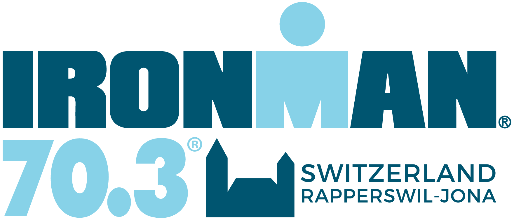 official IRONMAN 70.3 Switzerland Rapperswil-Jona race logo