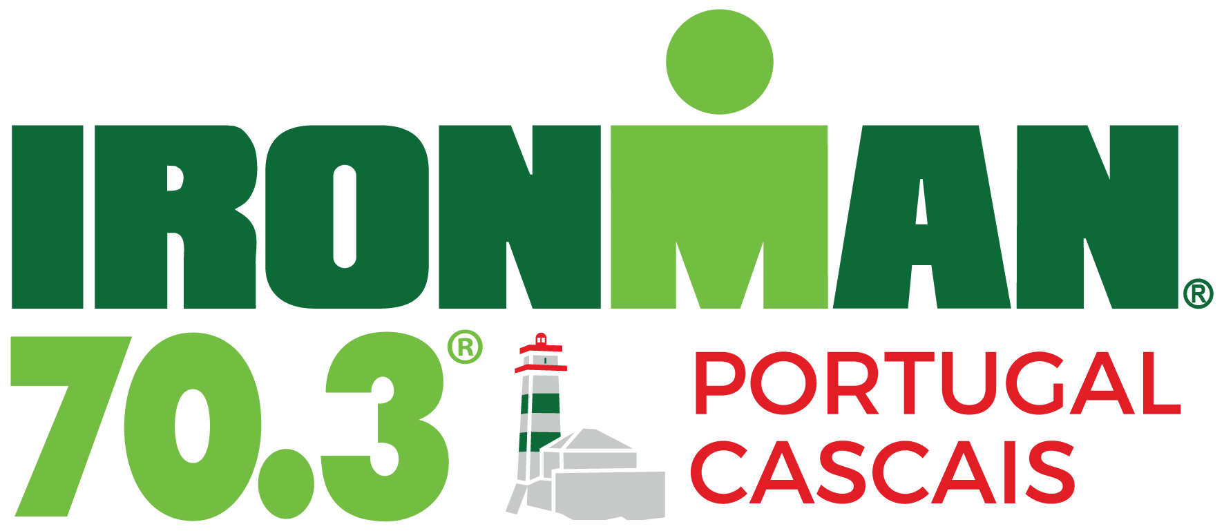 official IRONMAN 70.3 Portugal-Cascais race logo