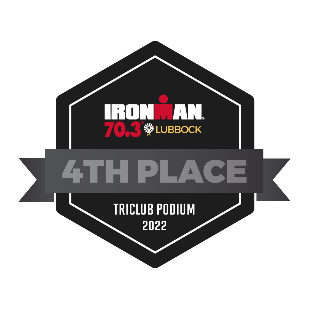 70.3 Lubbock - 4th Place