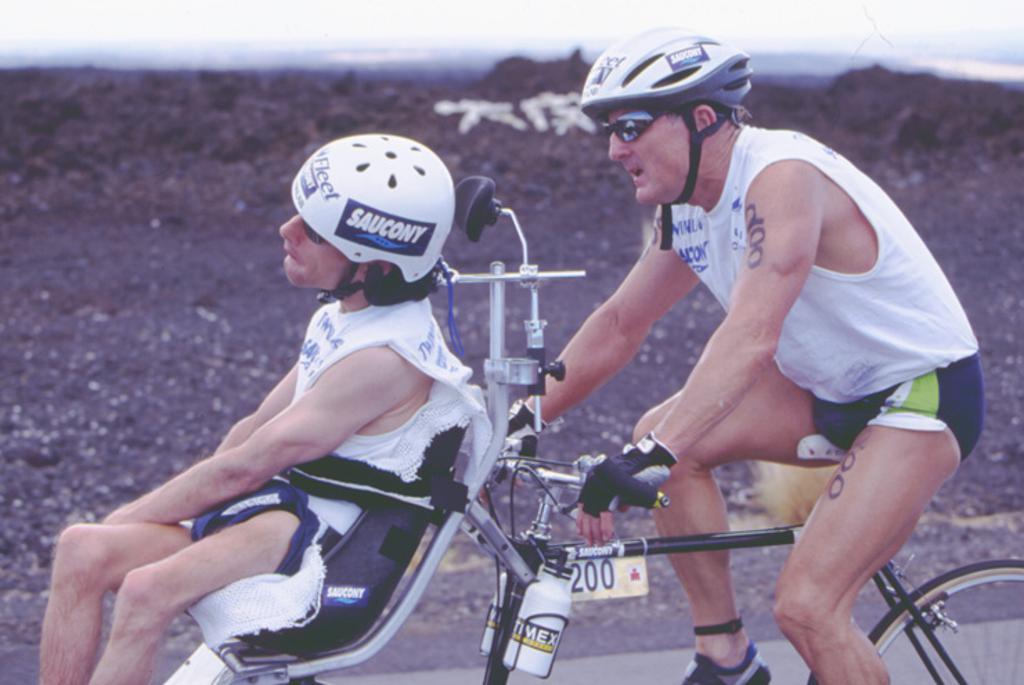 Dick and Rick Hoyt