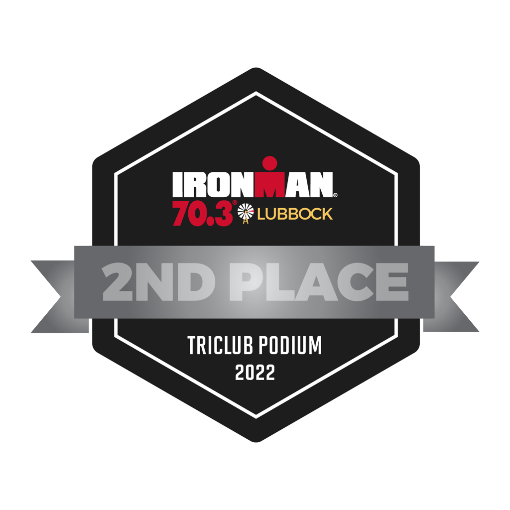 70.3 Lubbock - 2nd Place