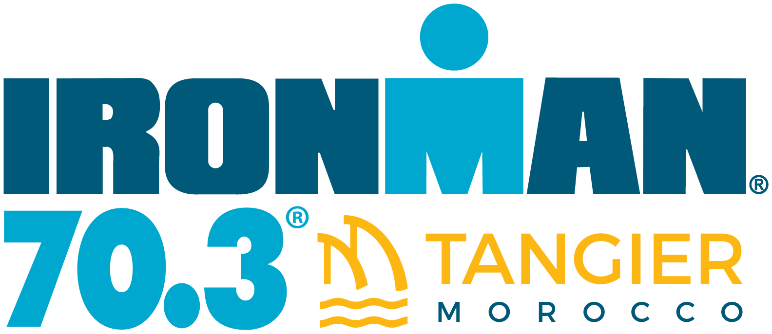 Official IRONMAN 70.3 Tangier Morocco race logo