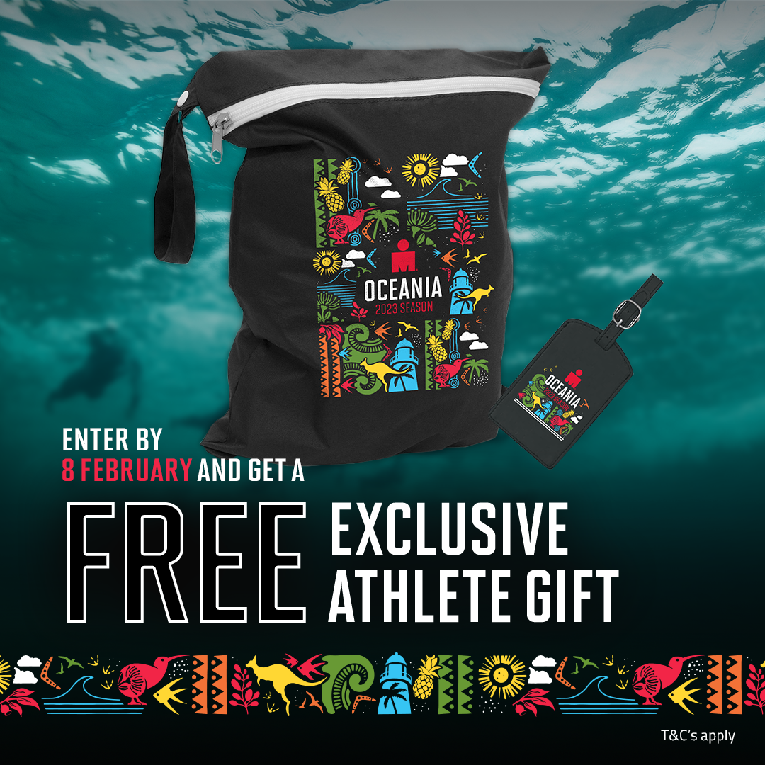 Enter by 8 February and get a Free Exclusive Athlete Gift