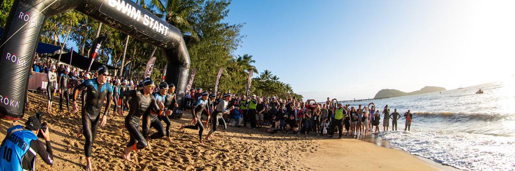 Palm Cove is the venue for the swim start at IRONMAN Cairns