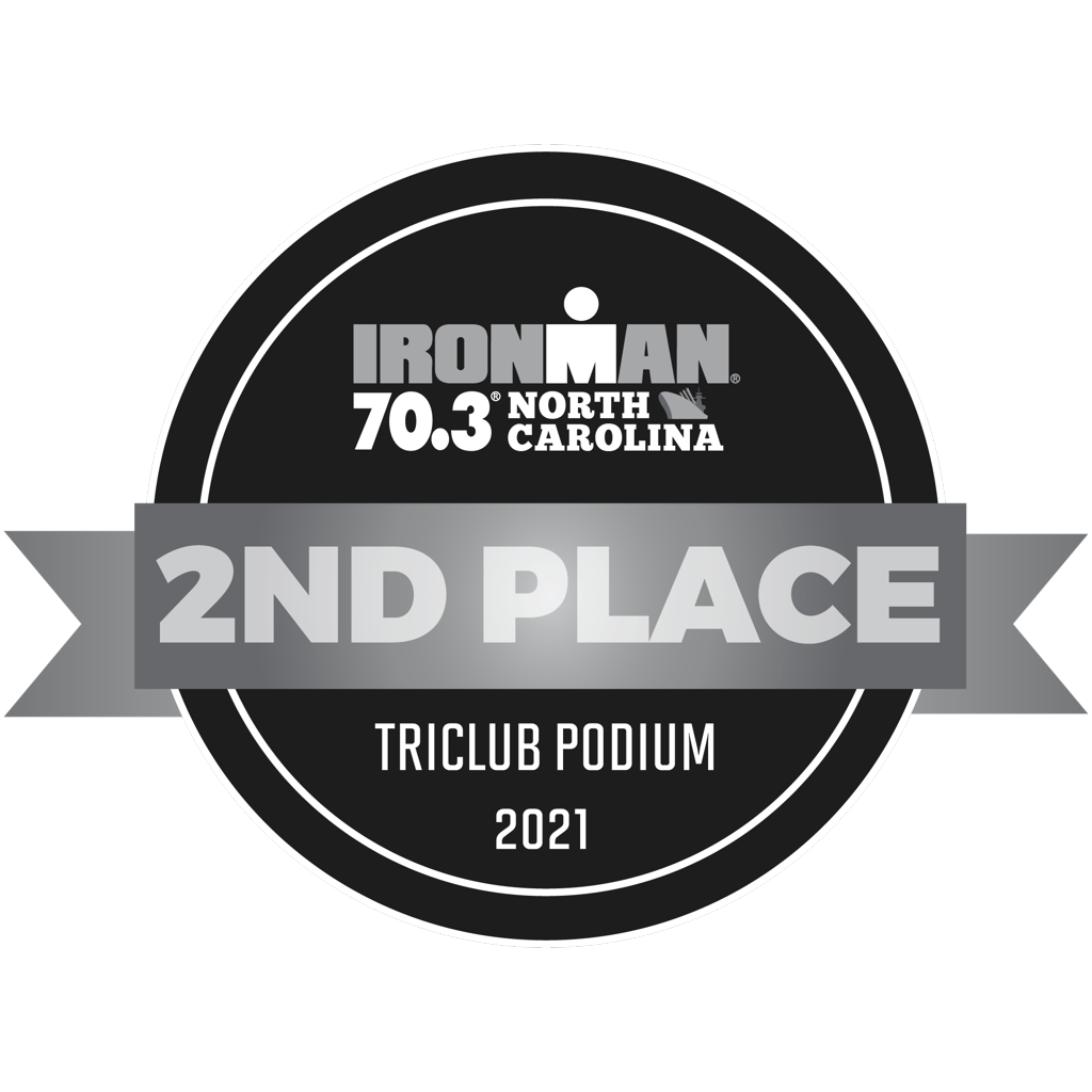 IRONMAN 70.3 North Carolina - TriClub Podium 2