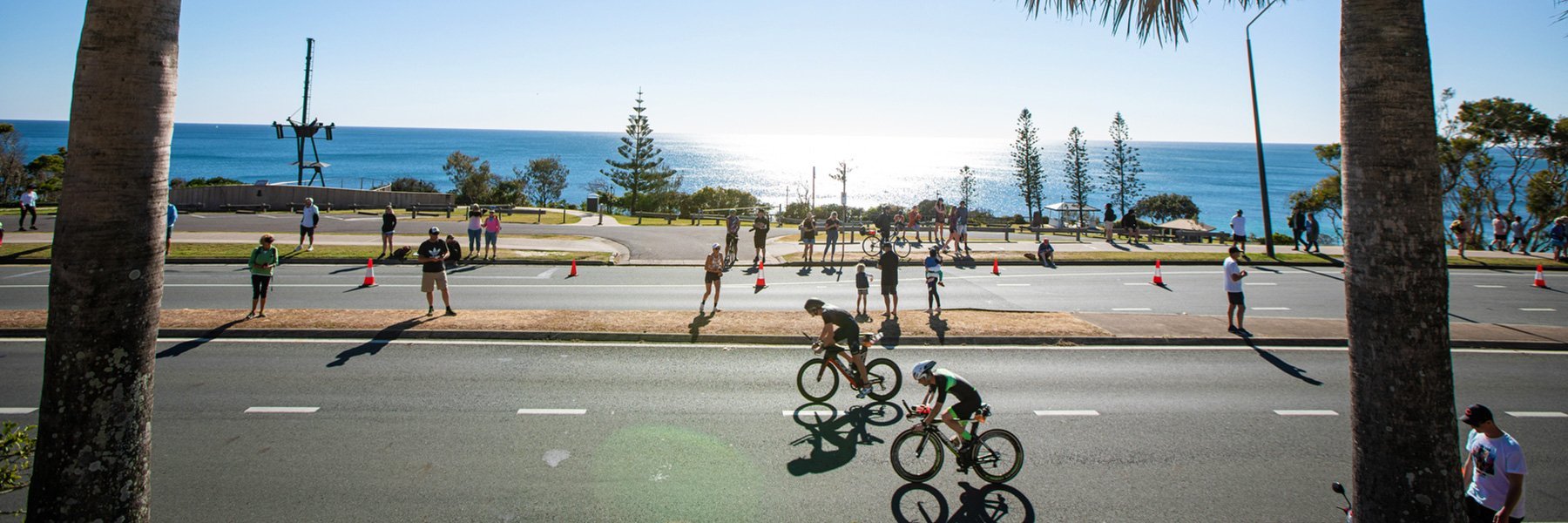 cyclists participating 70.3 Sunshine Coast