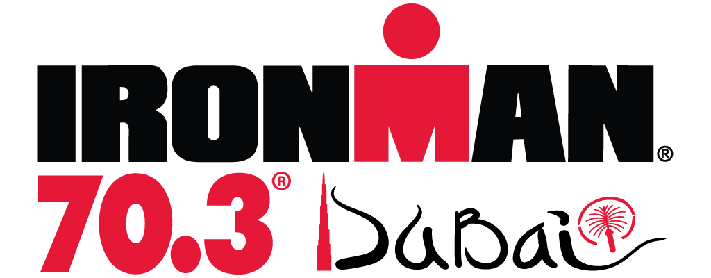 official IRONMAN 70.3 Dubai race logo