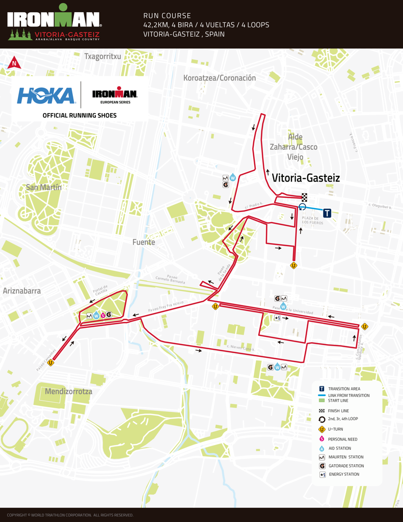 run course map IM Vitoria
