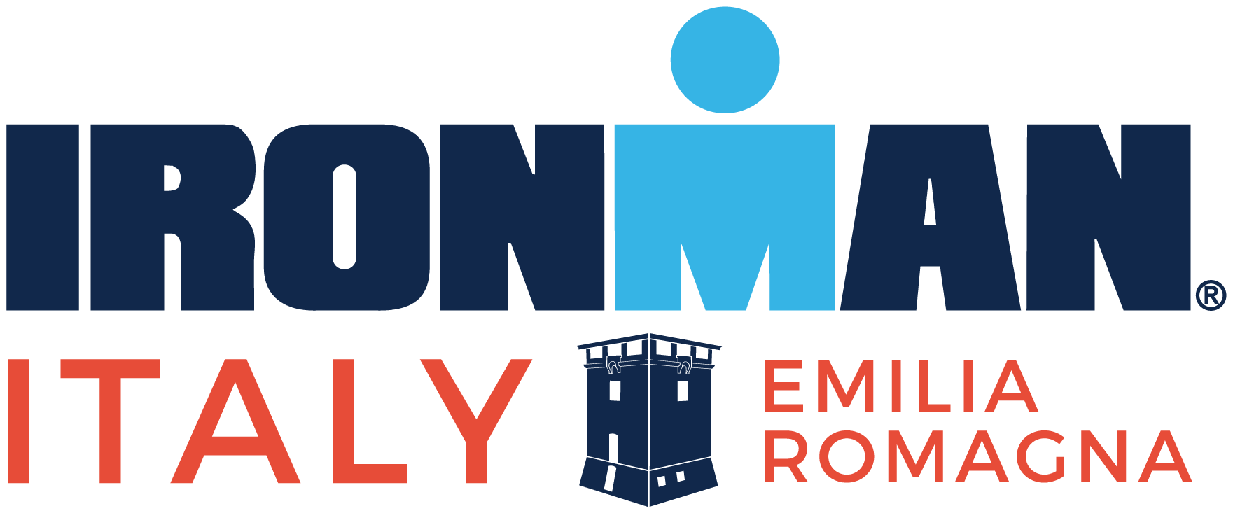 Official IRONMAN Italy Emilia Romagna race logo