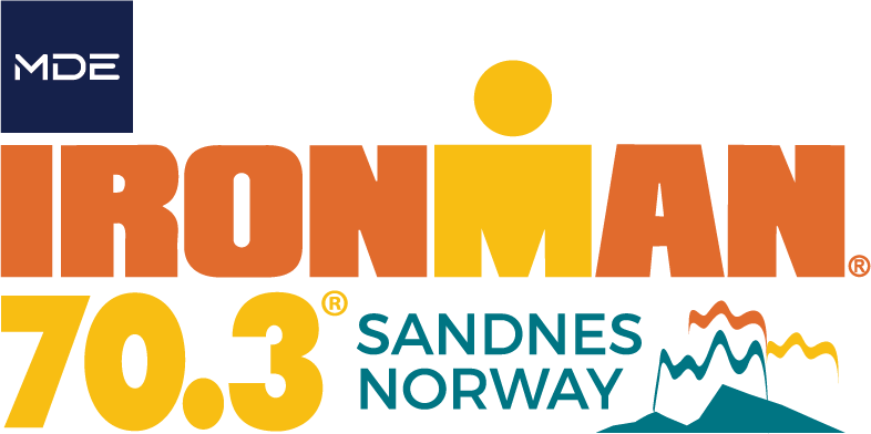 official IRONMAN 70.3 Sandnes race logo