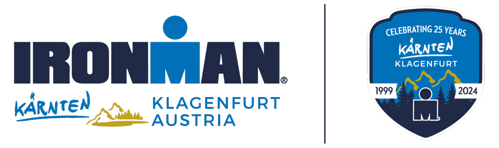 Official IRONMAN Austria-Kärnten race logo + badge