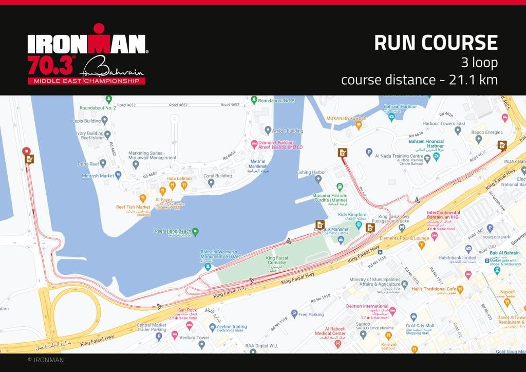 Run Course IM 70.3 MEC BAHRAIN 2022