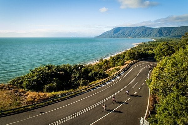 Captain Cook Highway scenic bike course